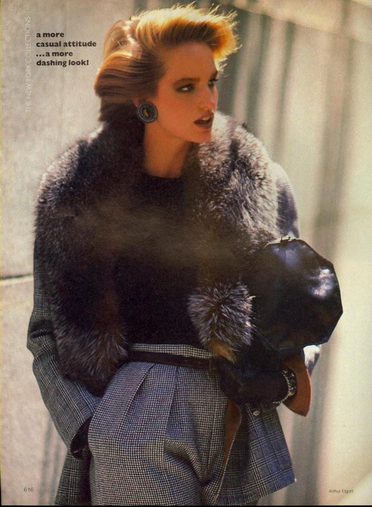 Bonnie Berman featured in A More Casual Attitude...A More Dashing Look, September 1983