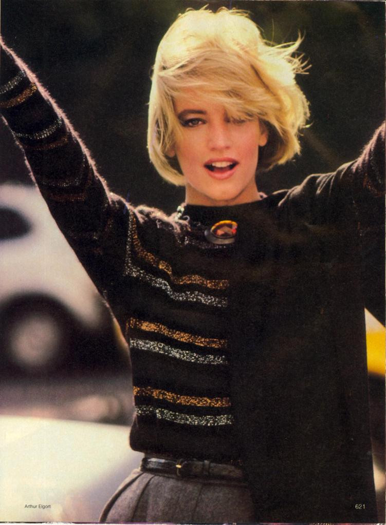 Bonnie Berman featured in A More Casual Attitude...A More Dashing Look, September 1983