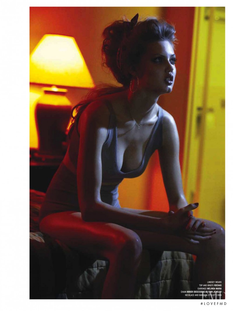Lindsey Wixson featured in Prime Time, March 2013