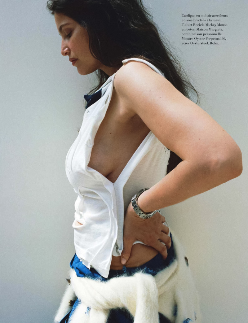 Laetitia Casta featured in Laetitia Naturellement, August 2023