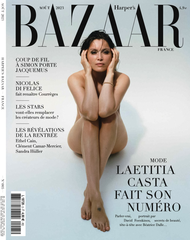 Laetitia Casta featured in Laetitia Naturellement, August 2023