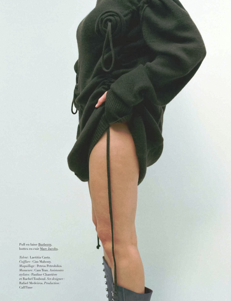 Laetitia Casta featured in Laetitia Naturellement, August 2023