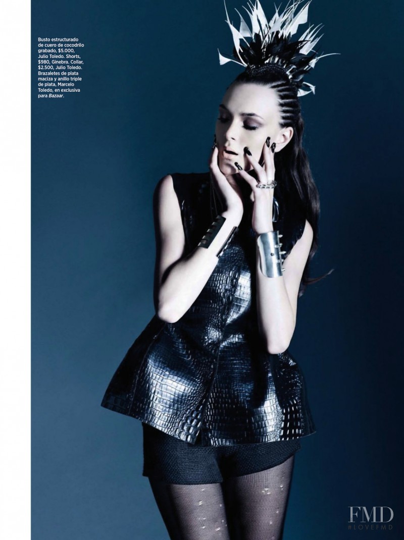 Camila Castares featured in Punk De Luxe, April 2013