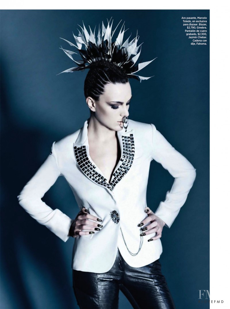 Camila Castares featured in Punk De Luxe, April 2013