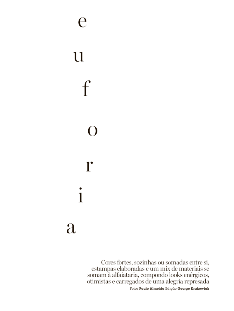 Malu Borsero featured in Euforia, November 2021