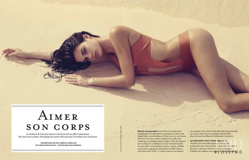 Sara Sampaio featured in Aimer Son Corps, May 2013