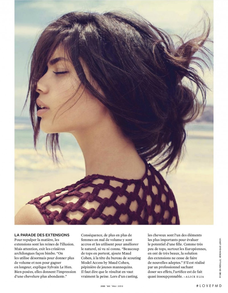 Sara Sampaio featured in Aimer Son Corps, May 2013