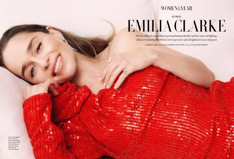 Emilia Clarke, December 2023