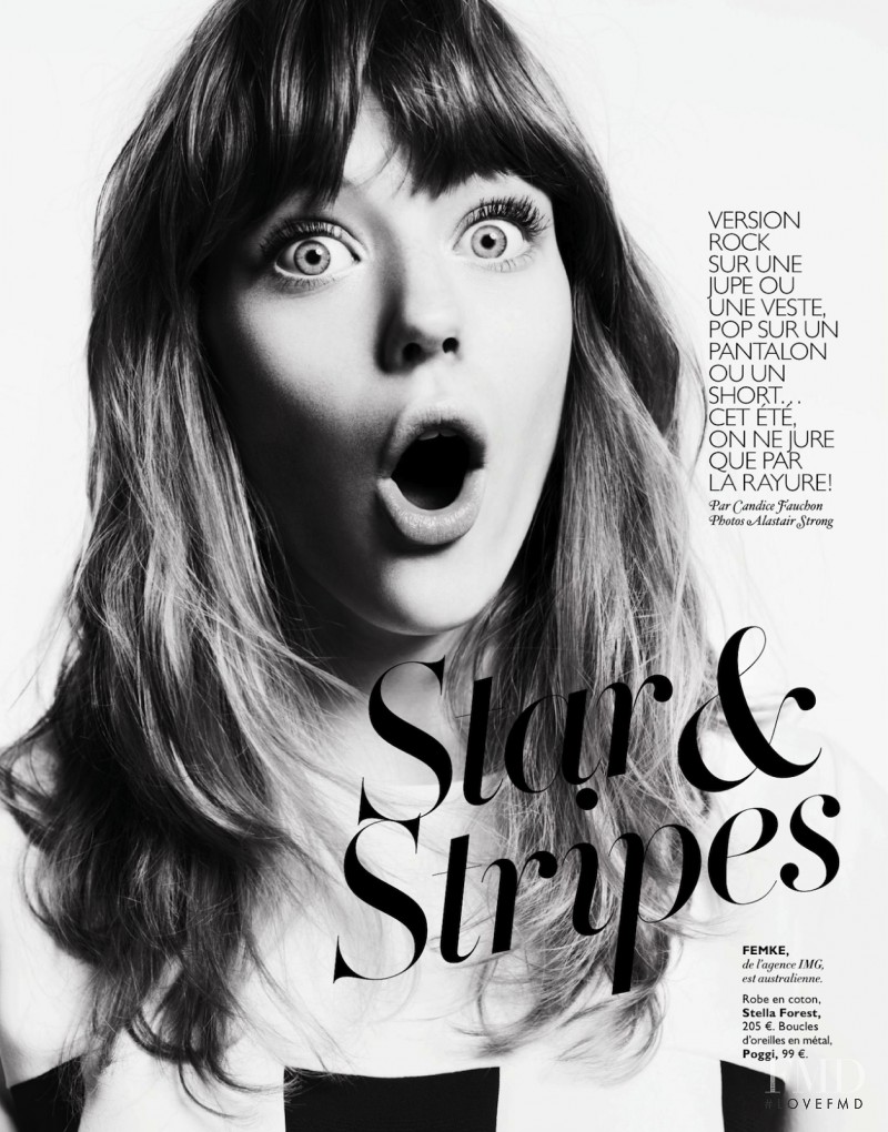 Femke Oosterkamp featured in Star & Stripes, April 2013