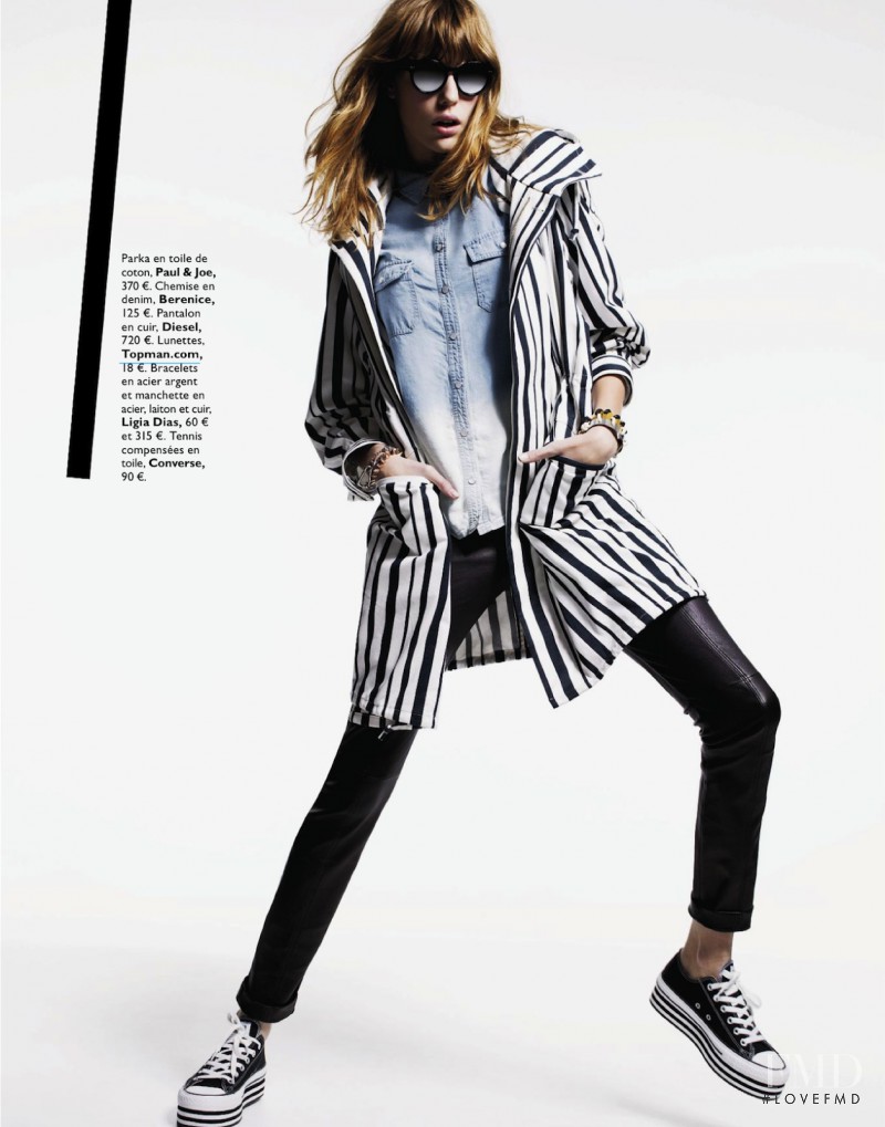 Femke Oosterkamp featured in Star & Stripes, April 2013