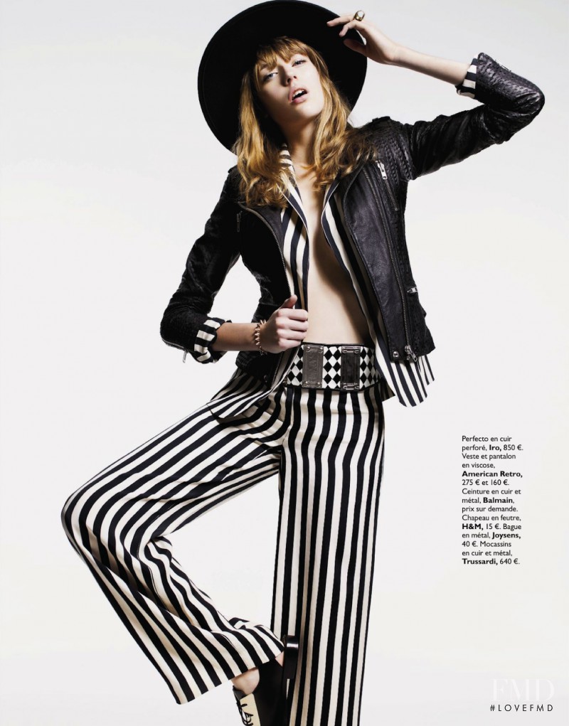 Femke Oosterkamp featured in Star & Stripes, April 2013