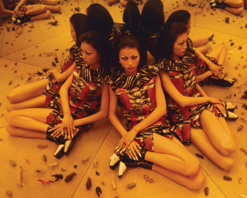 Xue Huizi featured in Louis Vuitton Takes Seven Different Forms Inside CR Parade, September 2021