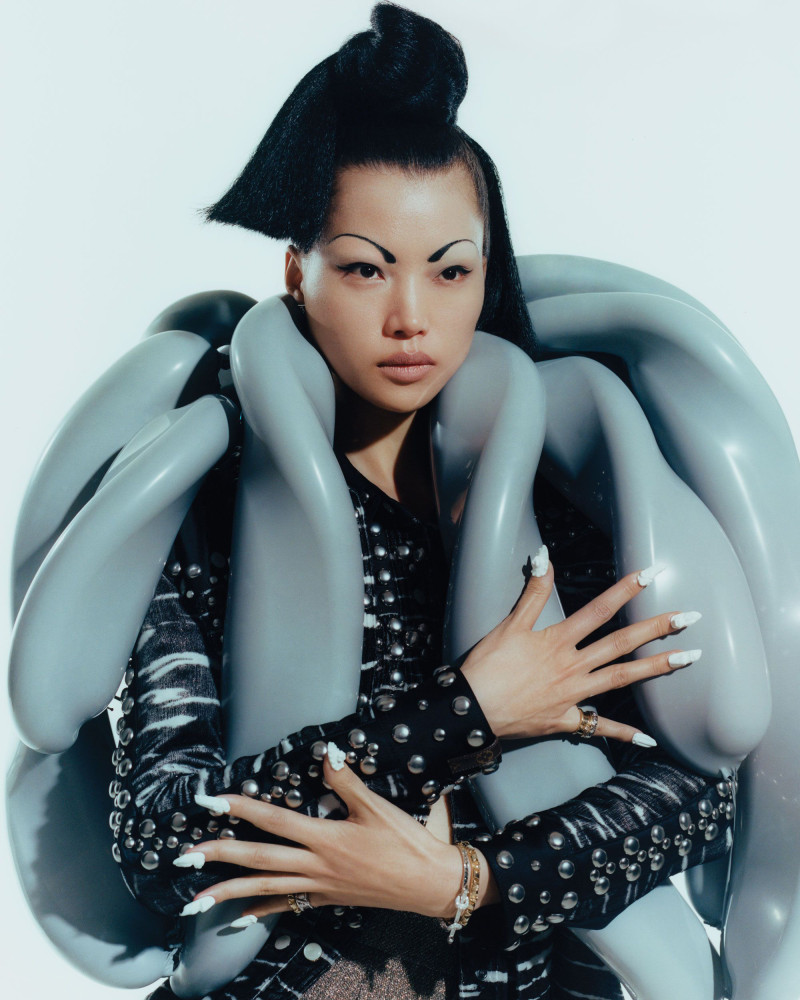 Xue Huizi featured in Louis Vuitton Takes Seven Different Forms Inside CR Parade, September 2021