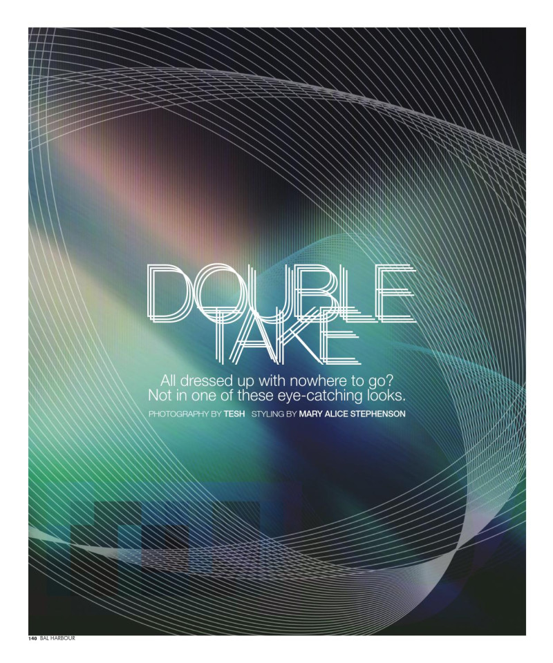 Double Take, September 2012
