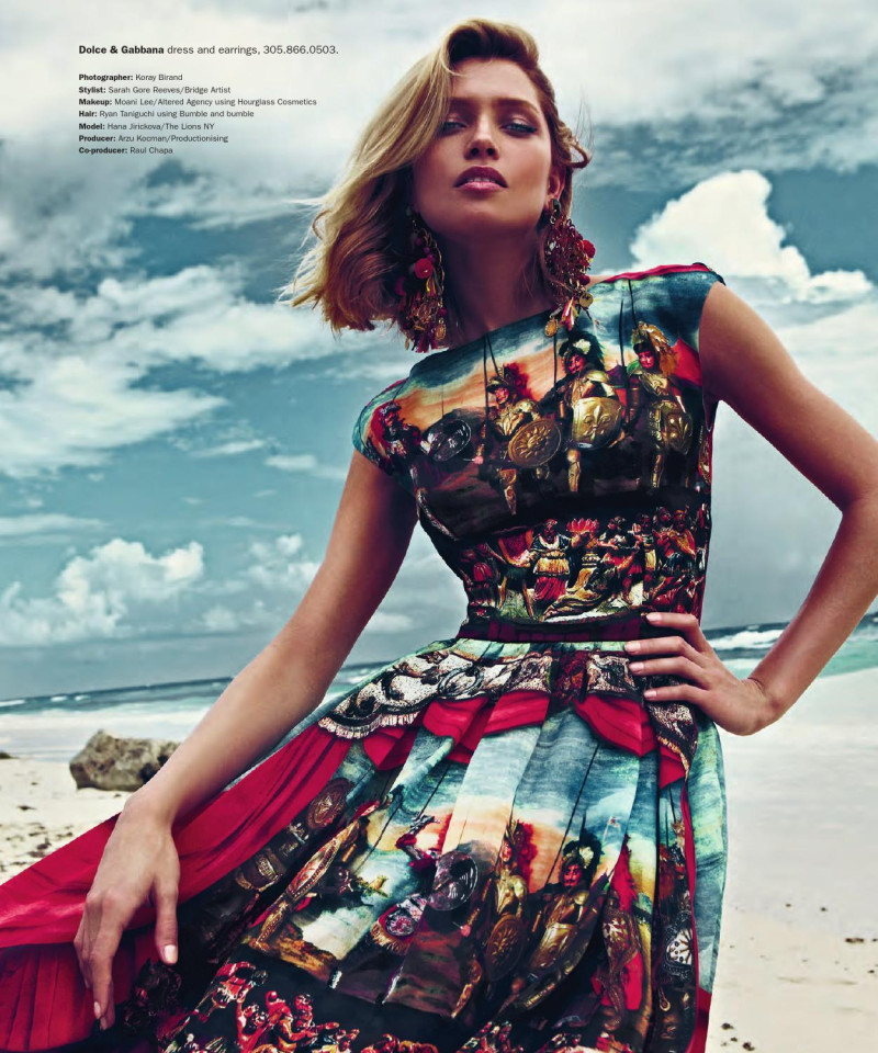 Hana Jirickova featured in Take Me To Tulum, February 2013