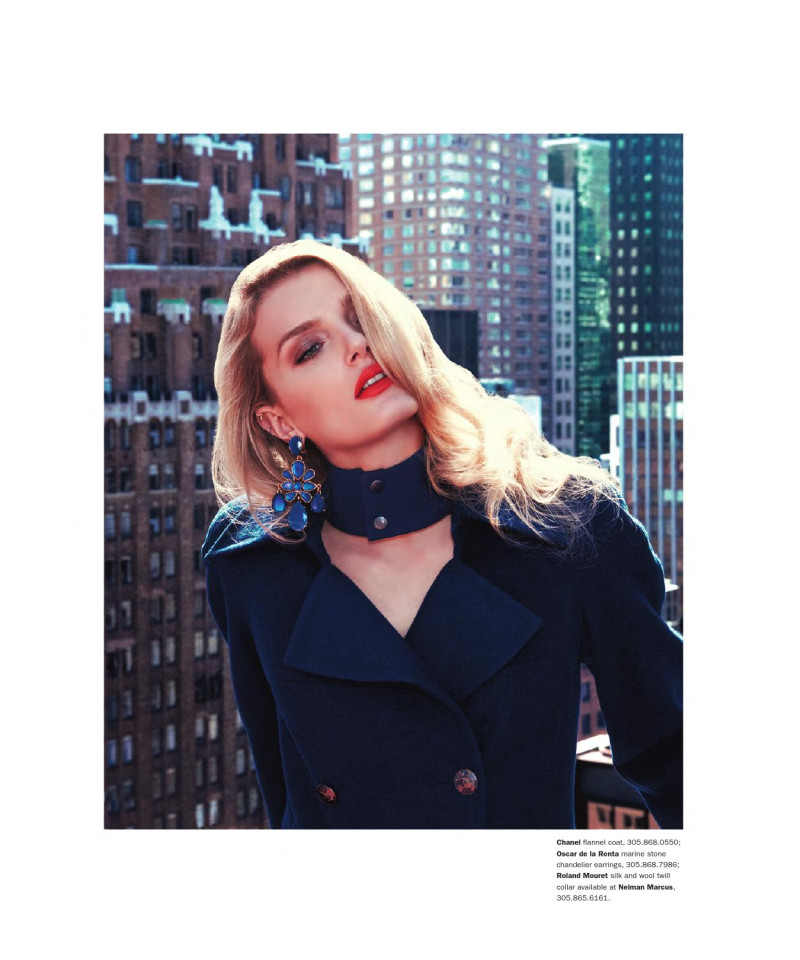 Lily Donaldson featured in Up On The Roof, September 2013