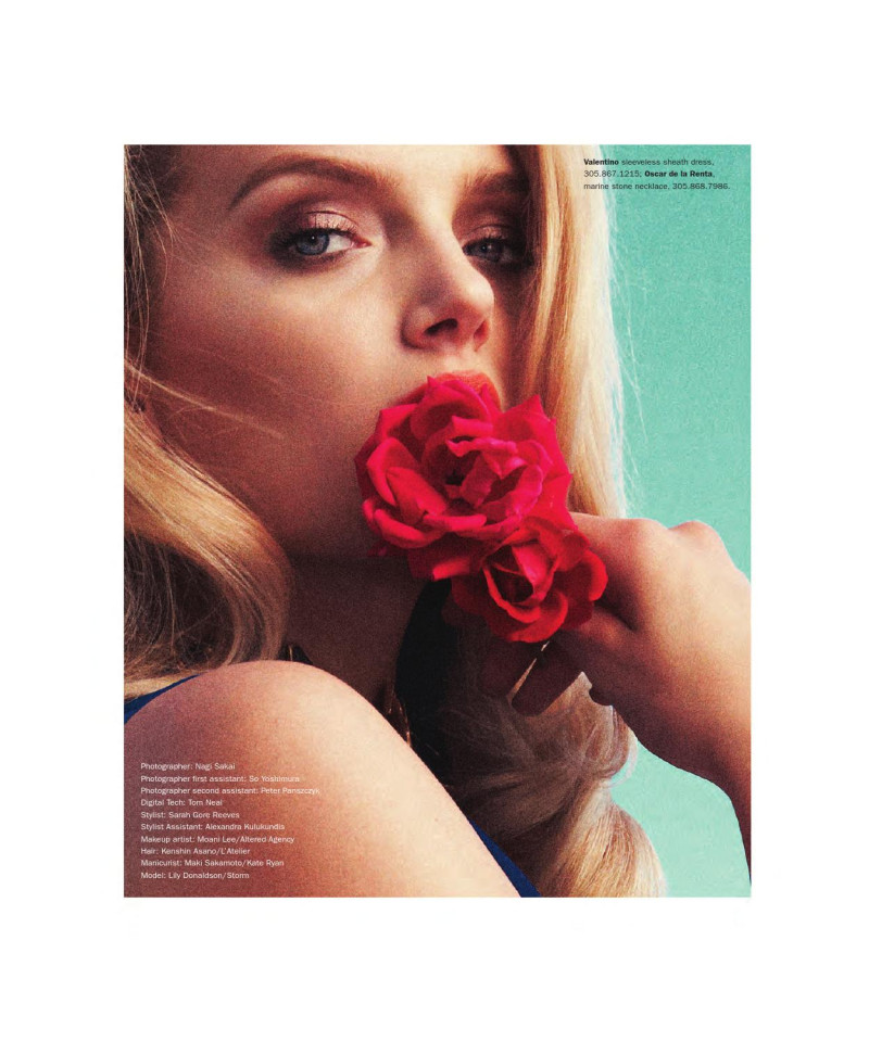 Lily Donaldson featured in Up On The Roof, September 2013