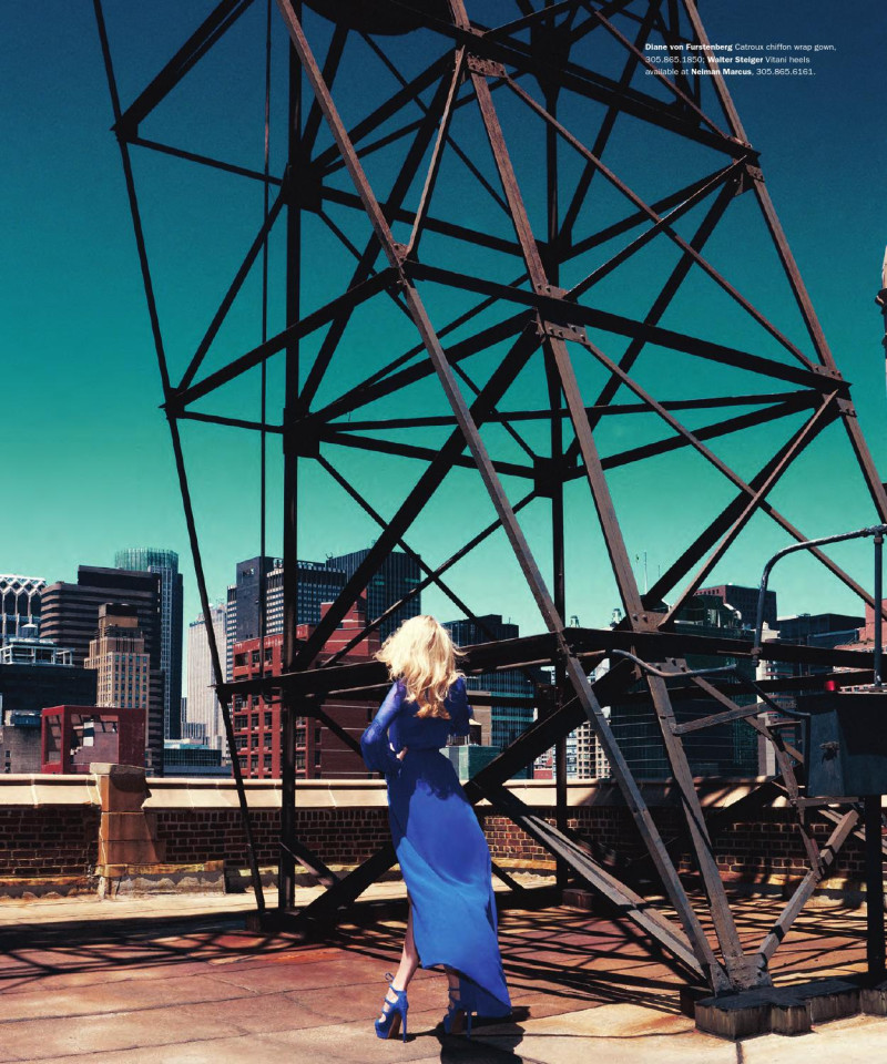 Lily Donaldson featured in Up On The Roof, September 2013