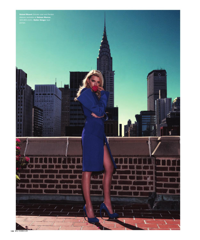 Lily Donaldson featured in Up On The Roof, September 2013