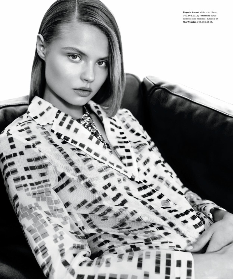 Magdalena Frackowiak featured in The Sweetest Thing, February 2014