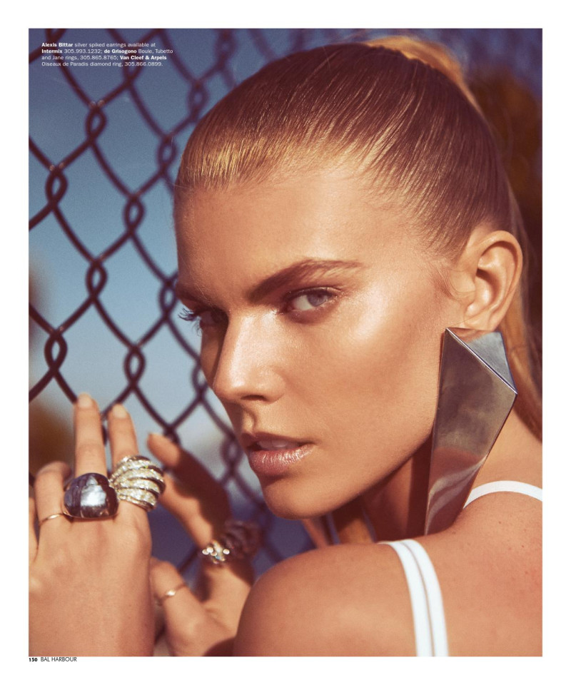 Maryna Linchuk featured in White Hot, February 2014