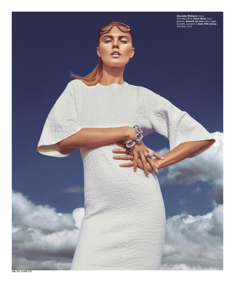 Maryna Linchuk featured in White Hot, February 2014