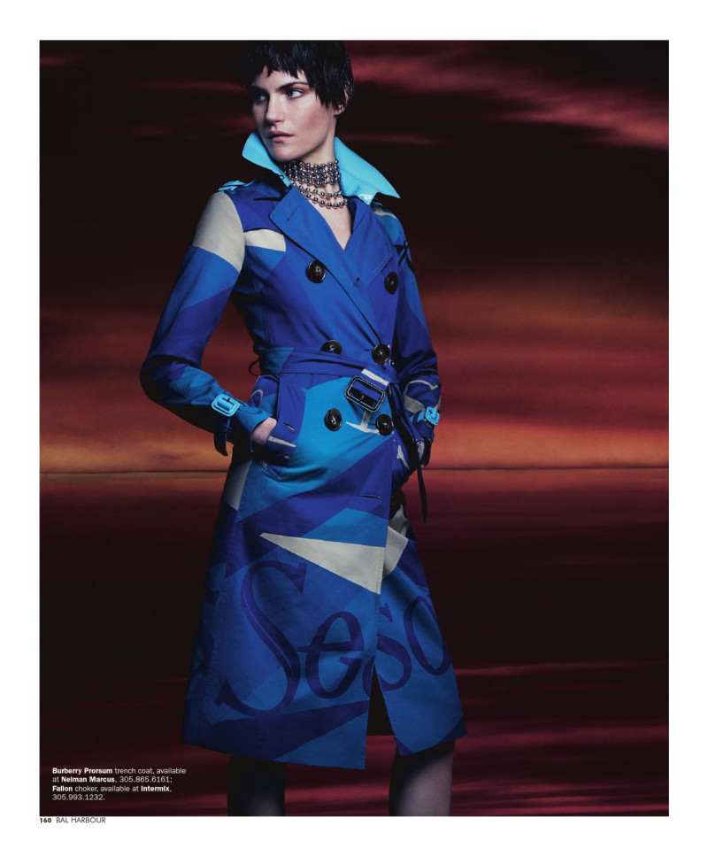 Missy Rayder featured in In Living Color, February 2015