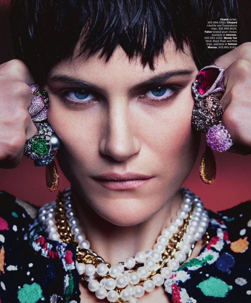 Missy Rayder featured in In Living Color, February 2015