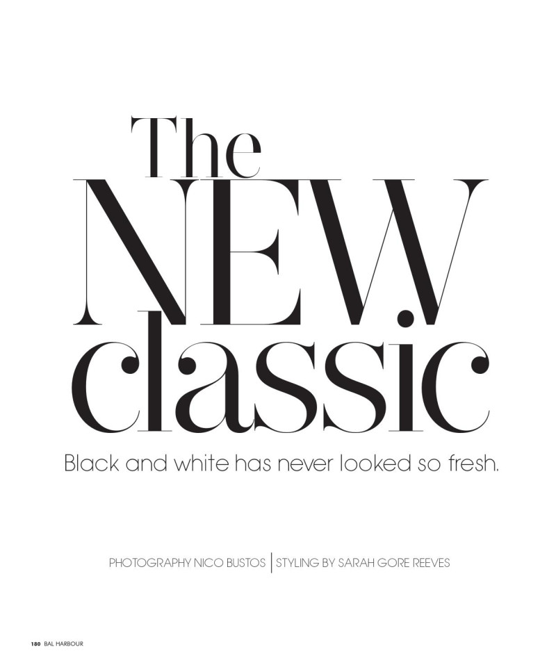 Hana Jirickova featured in The New Classic, September 2015
