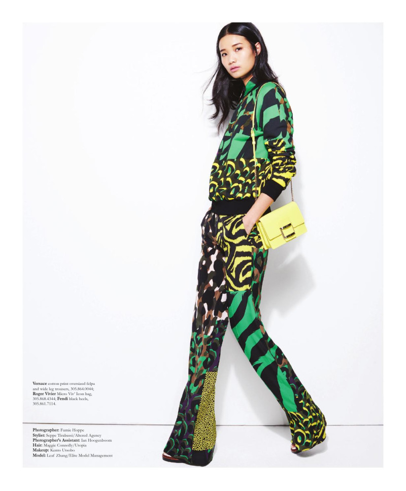 Leaf Zhang featured in It\'s A Spring Thing, February 2016