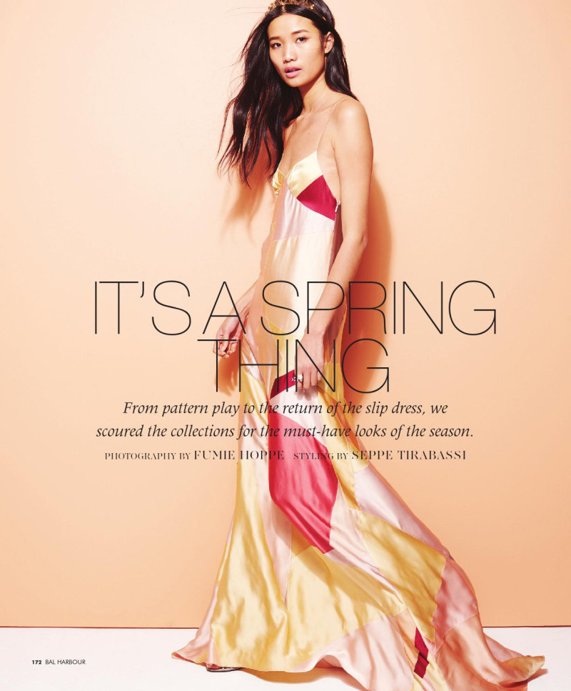 Leaf Zhang featured in It\'s A Spring Thing, February 2016