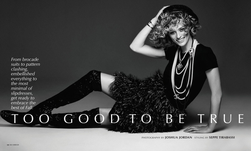 Flavia Lucini featured in Too Good To Be True, September 2016