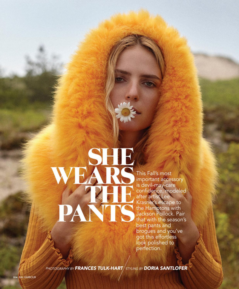 Camilla Deterre featured in She Wears The Pants, September 2016