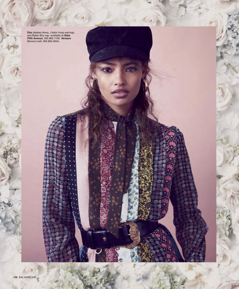 Malaika Firth featured in Flower Power, January 2018