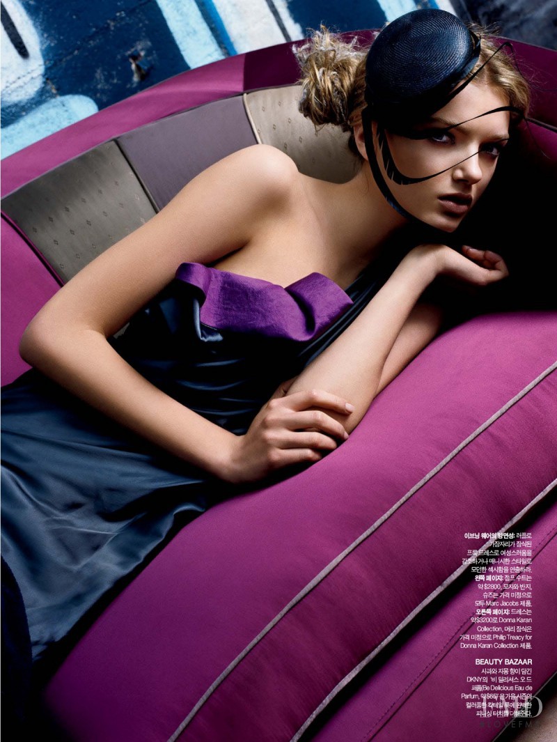 Lily Donaldson featured in Trends From New York, October 2011