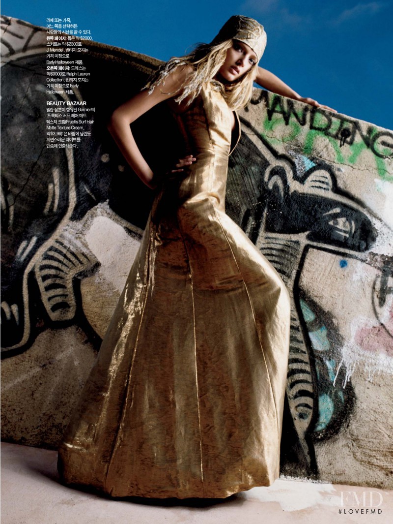 Lily Donaldson featured in Trends From New York, October 2011