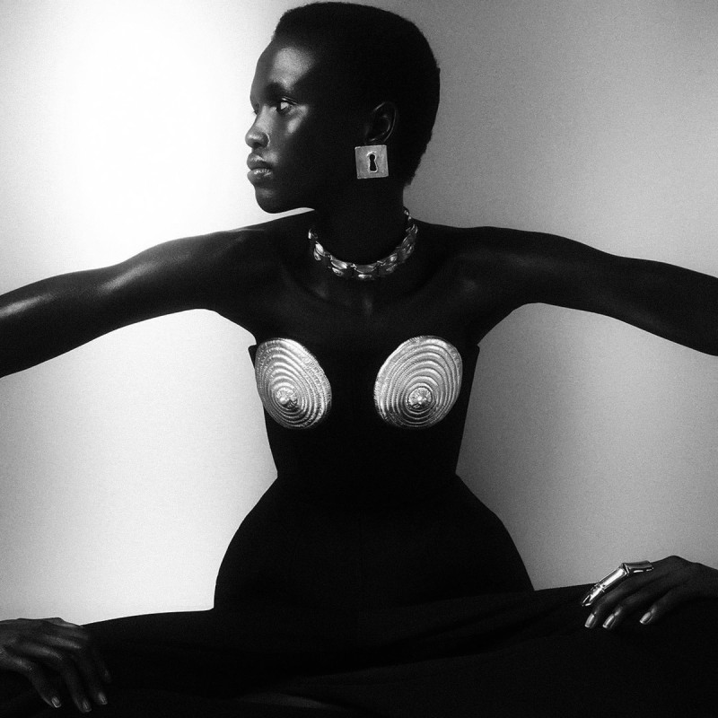 Maggie Maurer featured in Schiaparelli, September 2021