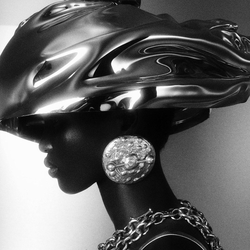 Maggie Maurer featured in Schiaparelli, September 2021