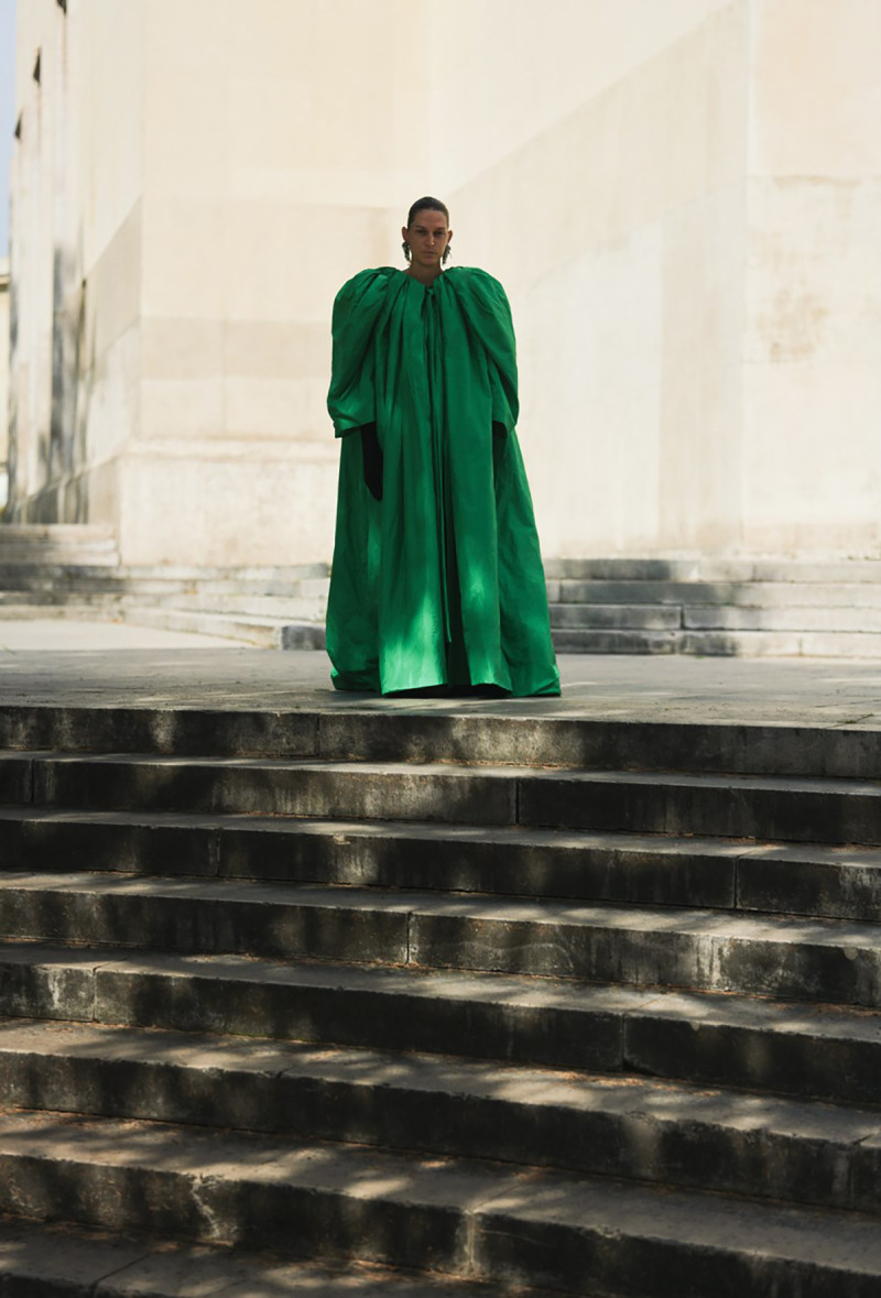 Azenor Le Dily featured in Balenciaga Couture, September 2021