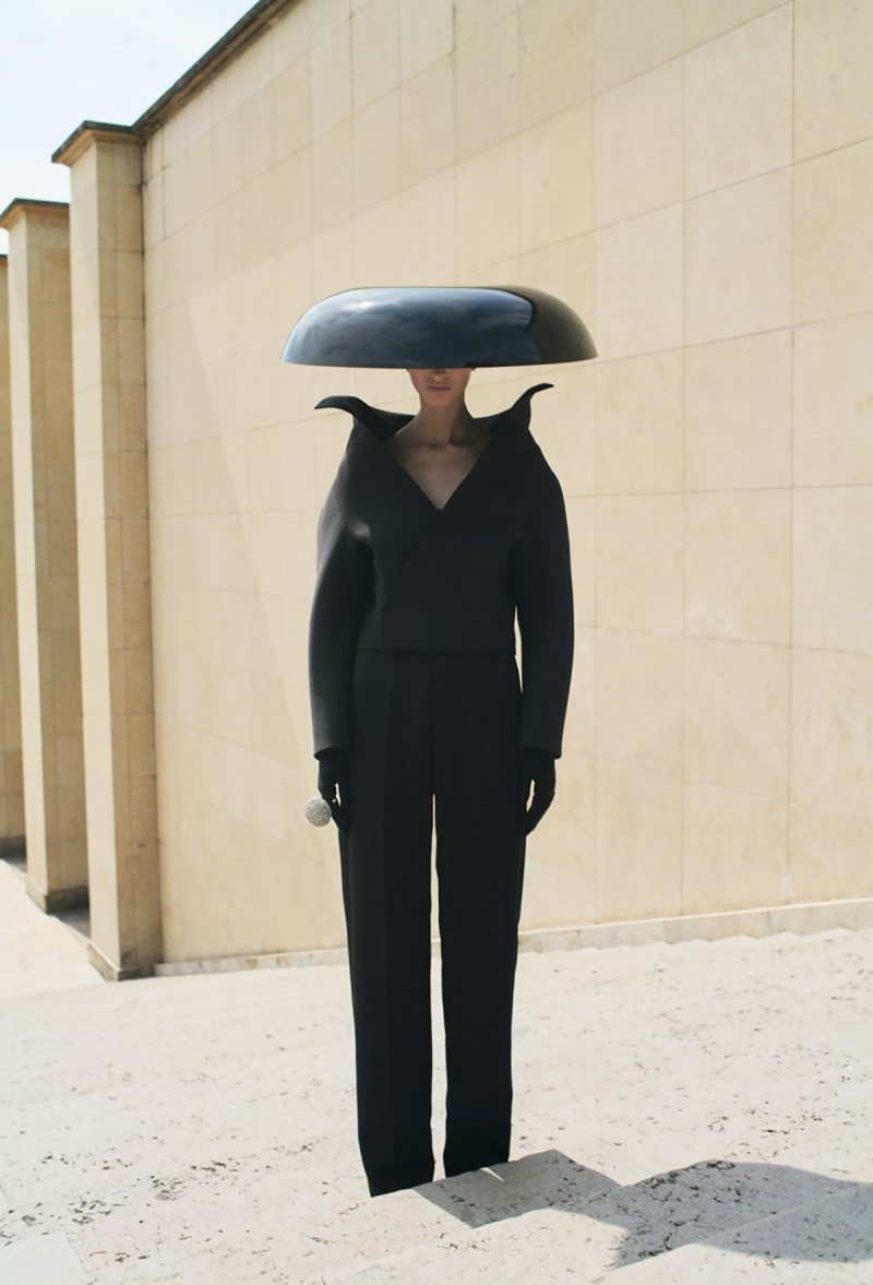 Azenor Le Dily featured in Balenciaga Couture, September 2021