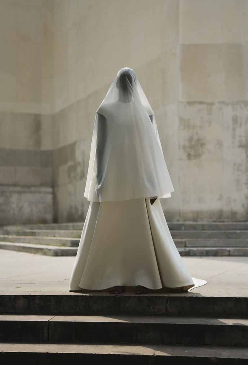 Azenor Le Dily featured in Balenciaga Couture, September 2021