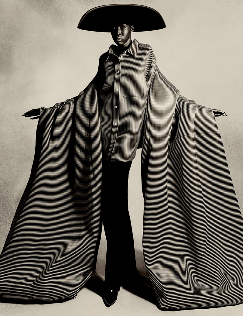 Diana Achan featured in Demna Gvasalia On Staging the Couture Comeback Show Of The Century, December 2021
