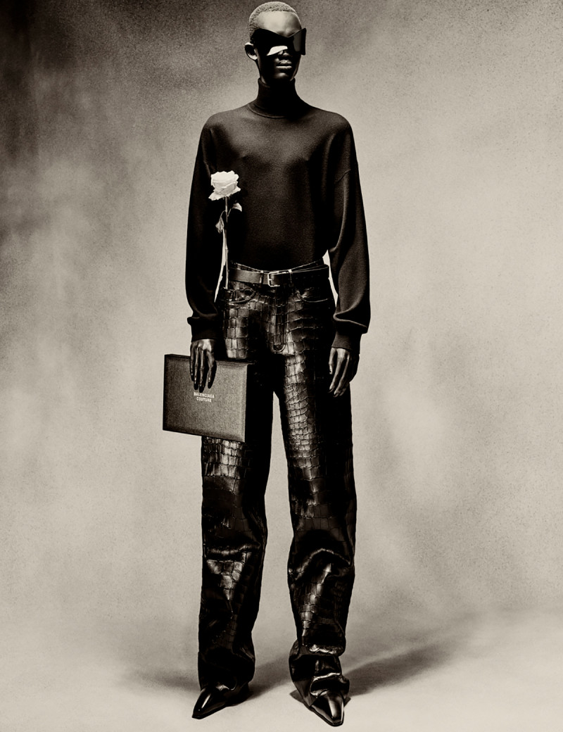 Diana Achan featured in Demna Gvasalia On Staging the Couture Comeback Show Of The Century, December 2021