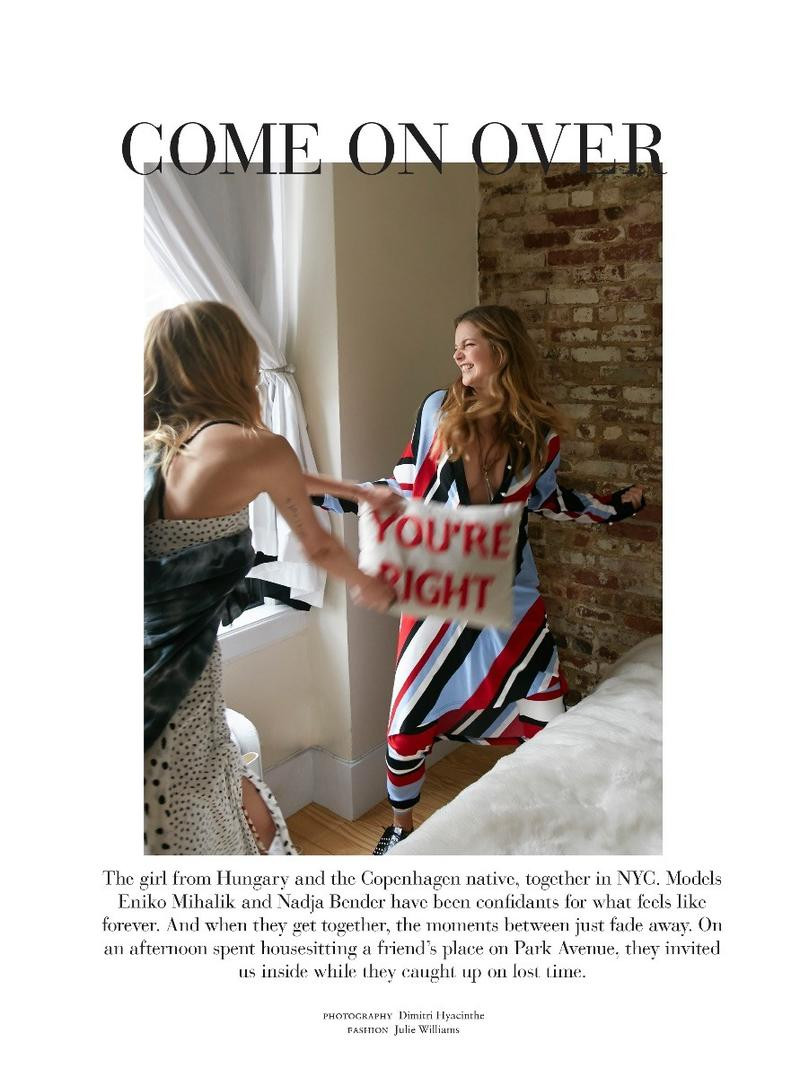 Nadja Bender featured in Come On Over, February 2018