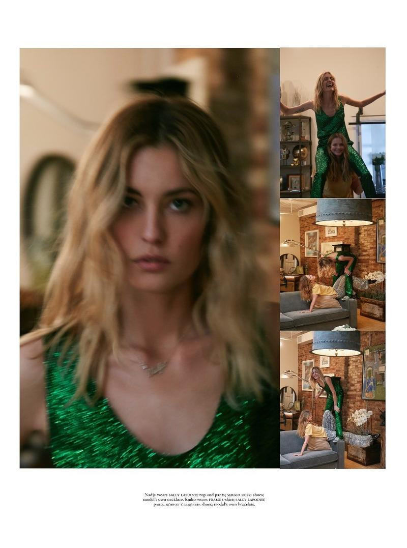 Nadja Bender featured in Come On Over, February 2018