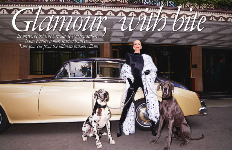 Georgia Howorth featured in Glamour, With Bite, December 2021