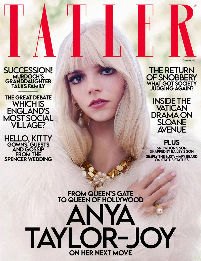 Anya Taylor-Joy featured in London Girl Anya Taylor-Joy, October 2021