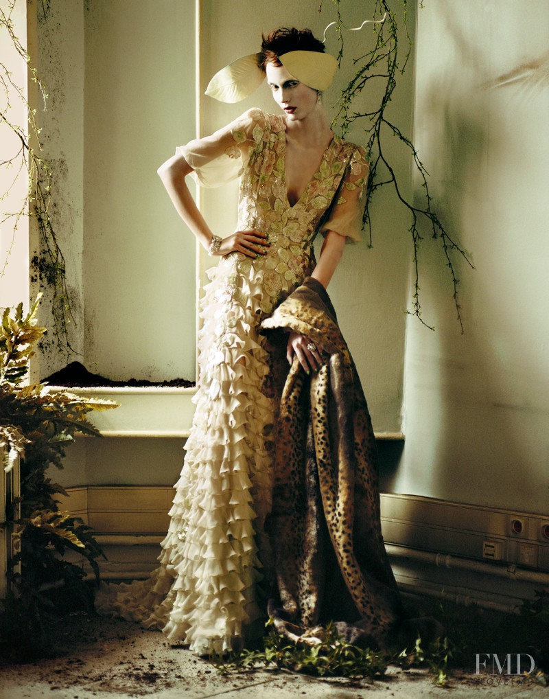 Zuzanna Bijoch featured in Haute Couture, April 2013
