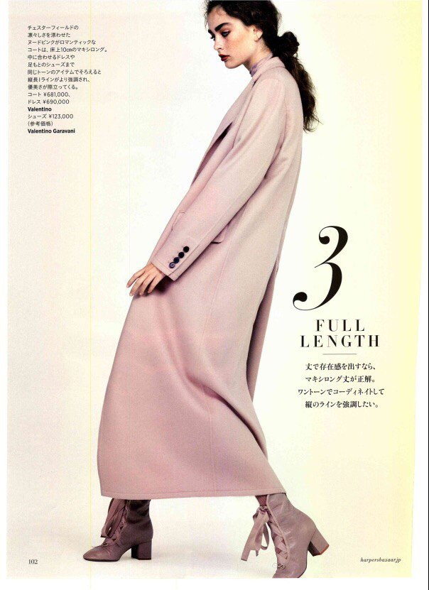 Alisha Nesvat featured in How To Wear Best Overcoat, September 2016