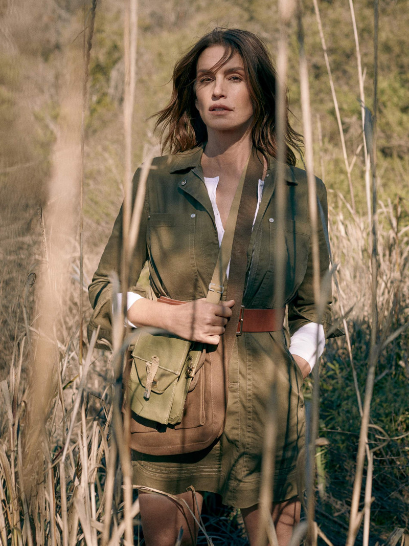 Cindy Crawford featured in Super Natural, March 2019